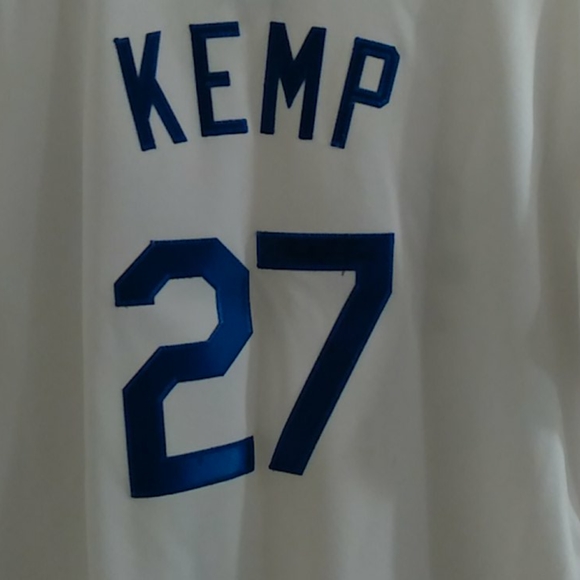 Los Angeles Dodgers signed Matt Kemp Jersey.
